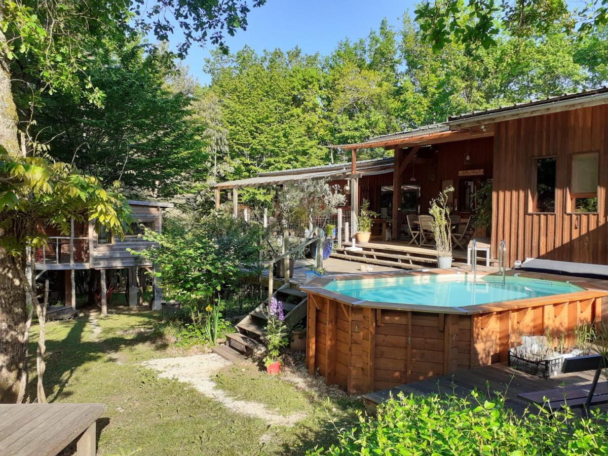 La Cabane De L'Oiseau Couze-et-Saint-Front Экстерьер фото